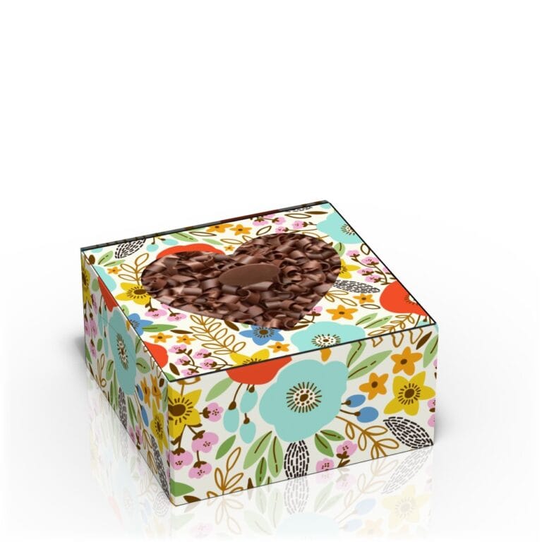 Food-safe cake boxes